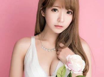 韩国第一美少女朴善慧白色低胸连身裙性感迷人写真13P